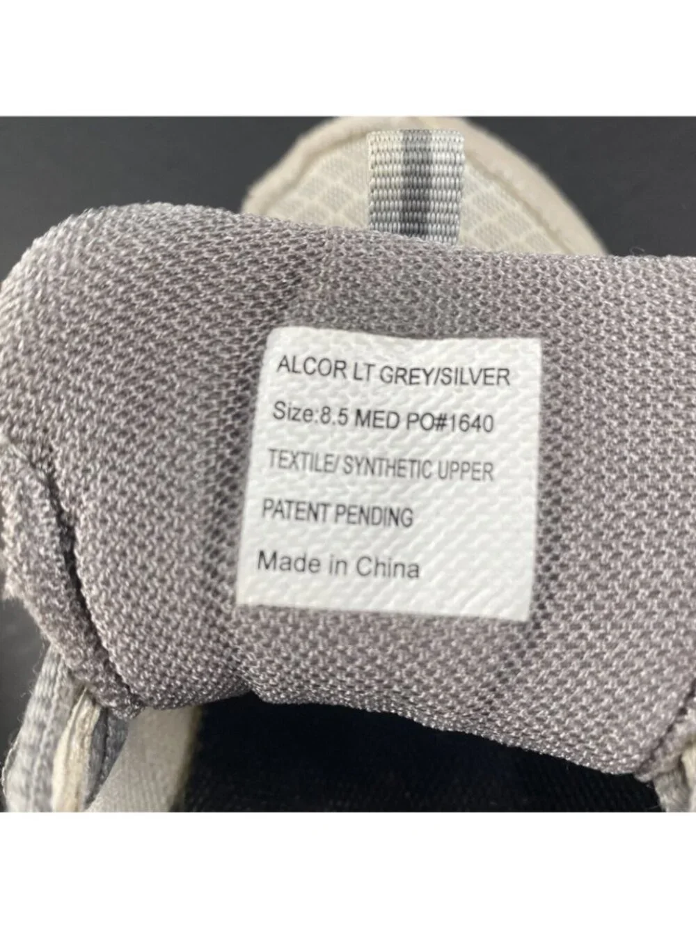 ABEO Aero System ASTRA Size 8.5M Grey Walking Athletic Sneakers Shoes Women’s